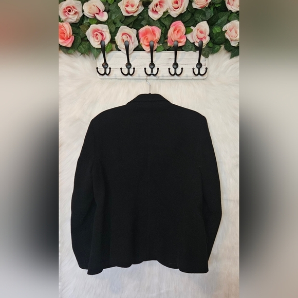 Nygard Petites Collection Classic Lined Wool Blend Blazer Jacket - Picture 3 of 6